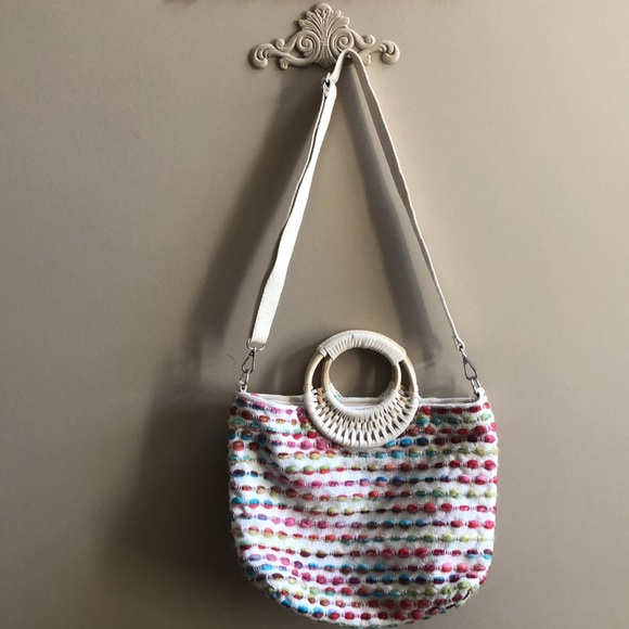 America & Beyond round handle boho bag - New with Tags - Picture 9 of 10